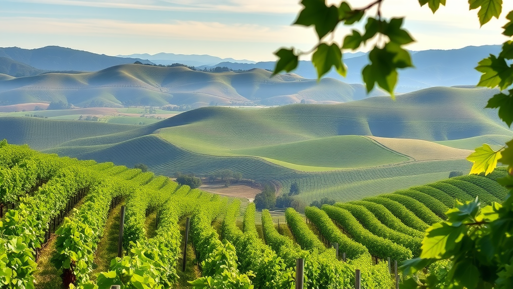 Serene vineyard in Carmel Valley illustrating Seabold's charm.