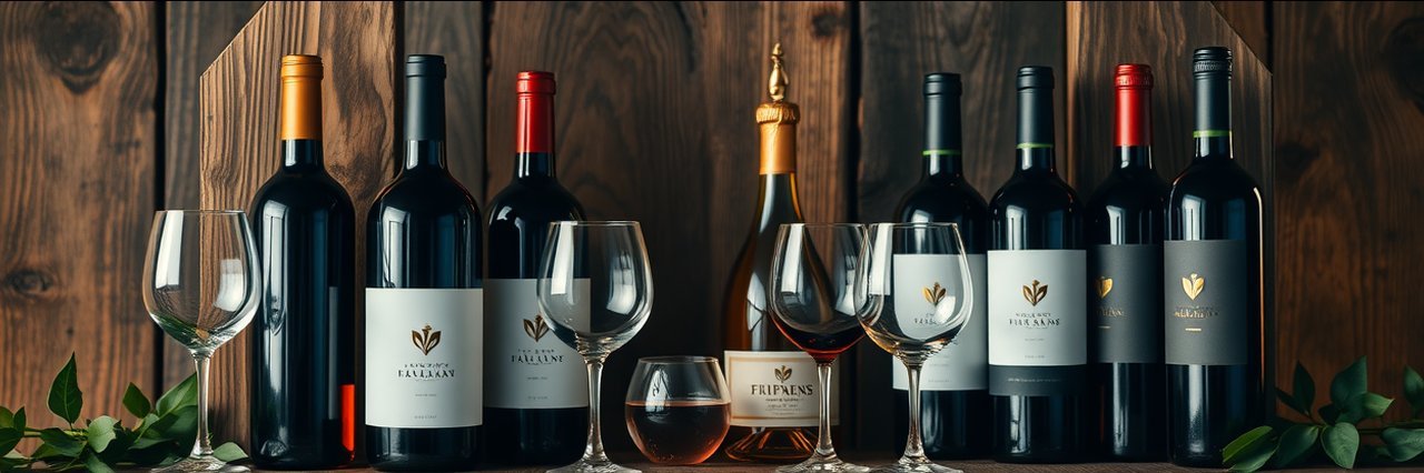 McIntyre Wine Club selection with elegant bottles and glasses